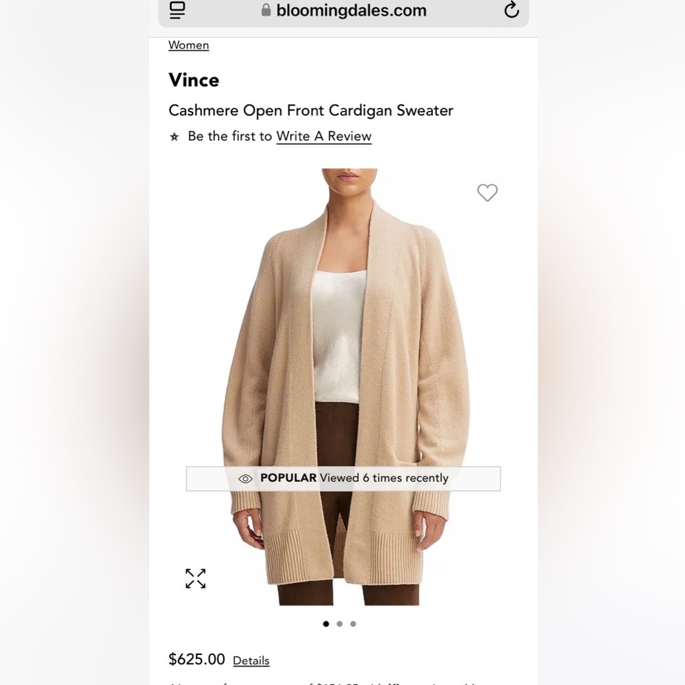 Vince cardigan